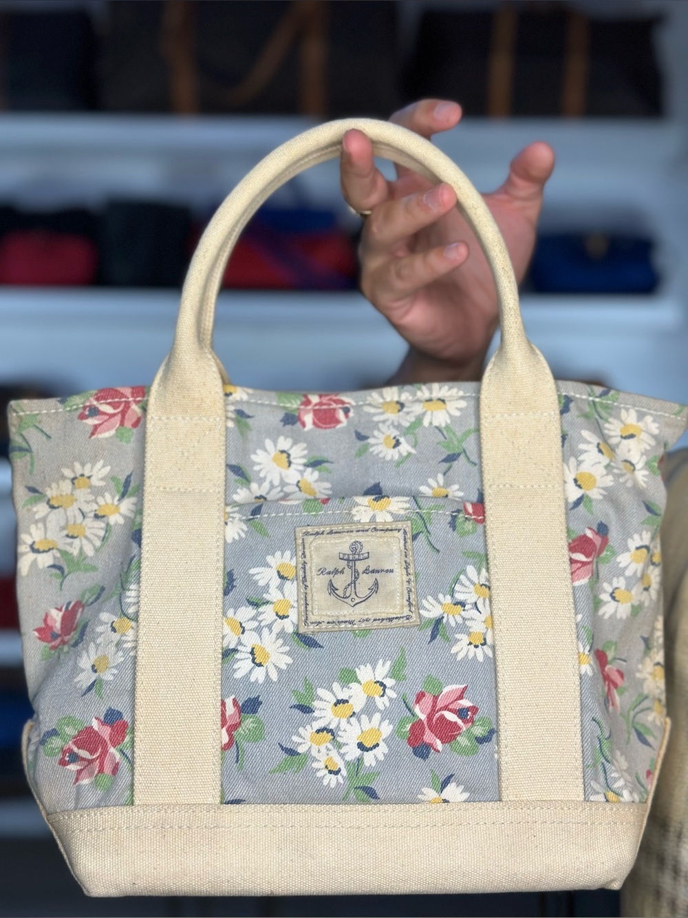 Ralph Lauren Rare Floral Tote